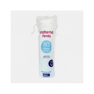 MATERNA COTON DISQUE ROND BT/80