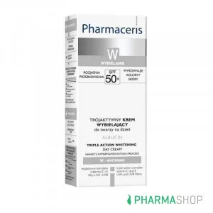 PHARMACERIS WHITE ALBUCIN TRIPLE ACT SPF 50+ (CREME JOUR)
